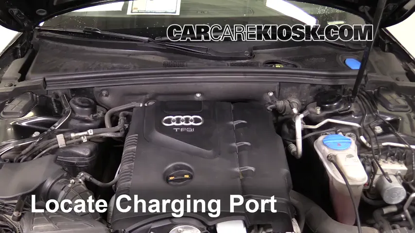 2010 Audi A5 Quattro 2.0L 4 Cyl. Turbo Climatisation Ajouter du réfrigérant